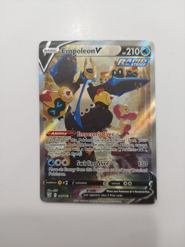 The Pokémon Company Empoleon V 146/163 Swsh05: Battle Styles Ultra Rare Full Art