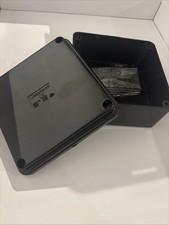 X4 Boxes - Manavil Black Junction Box 100 X 100 X 50 IP66