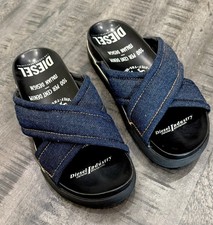 DIESEL SANDALS DENIM MENS/SIZE10 44 LIMITED EDITION/USE