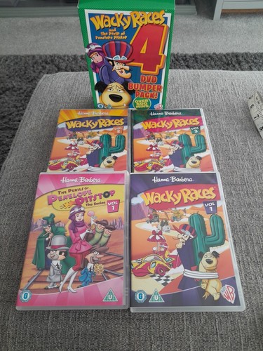 WACKY RACES DVD BOX SET THE PERILS OF PENELOPE PITSTOP CARTOON - Imagen 4 de 8