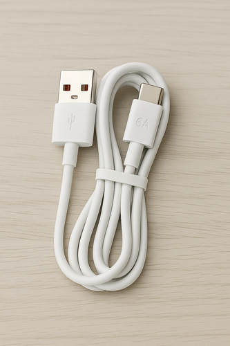 Câble USB-C vers USB-A | Charge Rapide 100W 6A | 1 mètre | Smartphone / Tablette - Afbeelding 2 van 7