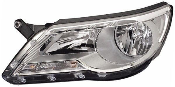 HELLA Headlight Headlamp Right Lamp Type W5W PY21W H7/H7 Fits VW Tiguan