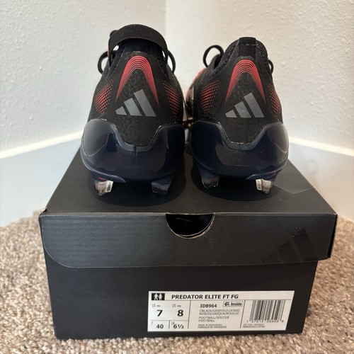 Adidas Predator Elite FT FG ID8964 Talla 7 Nuevo Auténtico - Imagen 3 de 8