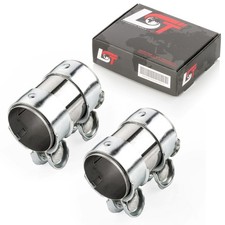 2x Doppelschelle Rohrschelle Auspuff � 55 x 95 mm f�r BMW 1er 2er 3er 4er