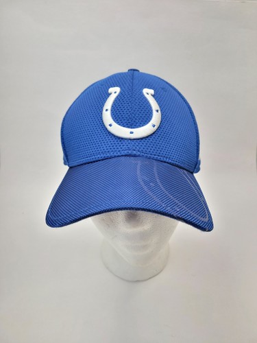 Indianapolis Colts Hat New Era M-L NFL 2016 Blue Cap Sideline Size Medium-Large - Picture 2 of 10