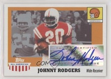 2005 Topps All American Retired Edition Auto Johnny Rodgers #A-JR Auto w6g