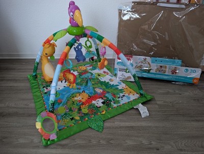 Fisher-Price Rainforest Erlebnisdecke (Spielbogen/ Spieldecke) für Babys