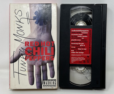 Red Hot Chili Peppers Funky Monks VHS 1991 Documentary Blood Sugar Sex Magik