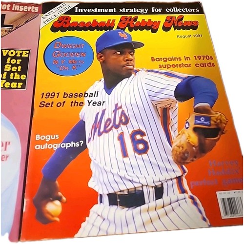 Menge 4 1990er Baseball Hobby Nachrichten Magazin, Gary Sheffield, Cecil Fielder - Bild 3 von 6