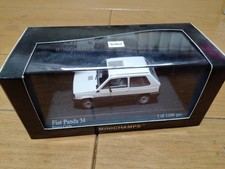 Minichamps 1 43 Fiat Panda 34 1980 White Bianco Corfu Limited 5040