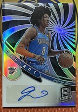 2022-23 Panini Spectra - Radiant Signatures Jalen Williams #RS-JWT /99 Thunder