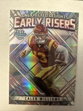 CALEB WILLIAMS RC 2023 BOWMAN UNIVERSITY CHROME EARLY RISERS #ER-1 RC REFRACTOR