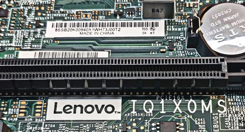 LENOVO IQ1X0MS SCHEDA MADRE / PANNELLO I/O, CD# - Afbeelding 8 van 9