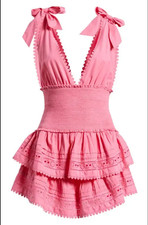 LoveShackFancy Pink Soira Dress ~ Carnation Heart ~ NWT!! $345