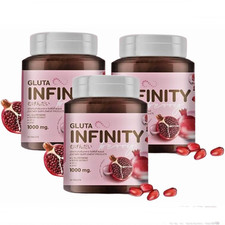 3x GLUTA INFINITY Collagen VitaminC Berry Extract Nourish Bright Beauty Skincare