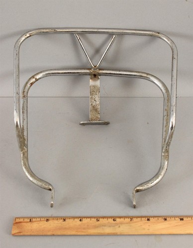Barre portatutto cromate Harley Davidson Knucklehead Panhead moto anni 40 - Foto 2 di 5