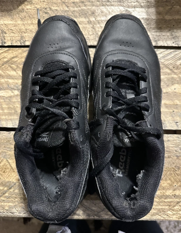 Reebok Work N Cushion 4 Shoes Womens Size 9 Black Slip Resistant - Image 3 of 4