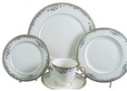 Lenox Spring Vista Bone China 5-Piece Set Dinner Salad Bread Plate Saucer & Cup