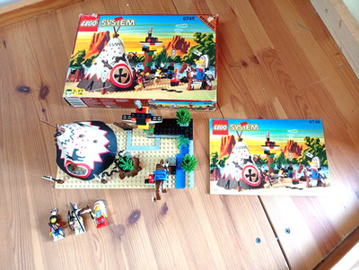 Lego System Western Set Chief's Tepee 6746 OVP+OBA