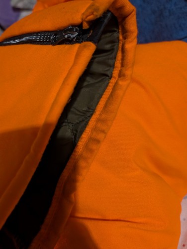 Mono WALLS BLIZZARD PRUF de colección naranja aislado ropa de trabajo caza XL - Imagen 10 de 10