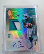 2018 Panini Phoenix Football Rookie Jersey Autographs Kalen Ballage /25