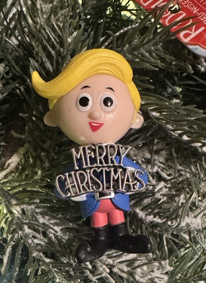 New Hermey Elf (Merry Christmas) Rudolph The Red Nosed Reindeer Holiday Ornament