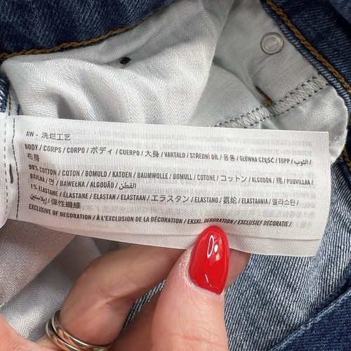 Abercrombie & Fitch Plus 22 Jeans Curve Love The 90’s Straight Ultra High Rise - Picture 8 of 16