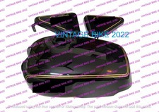 Norton Commando Roadster Black Painted Petrol Tank + 850 Side Panel/FIT FOR