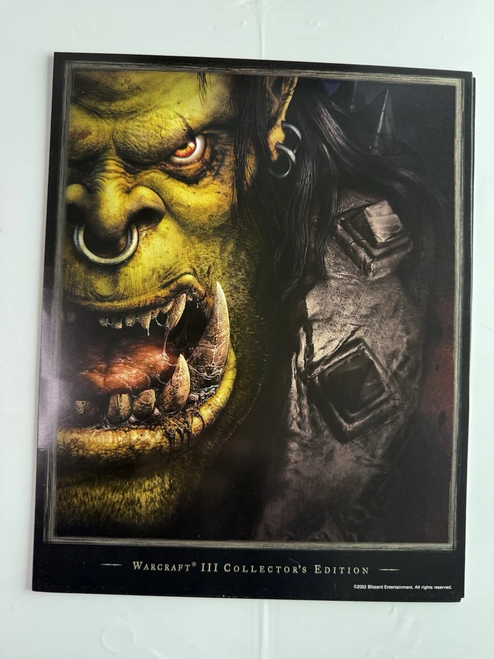 The Art of Warcraft + 4 Posters — Warcraft III Collector’s Edition - Image 3 of 4