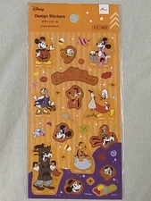 Disney Halloween Stickers Mickey Minnie Donald Trick or Treat Japan Daiso  