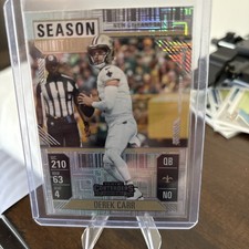 2024 Contenders Derek Carr Divisional Ticket #72 Saints
