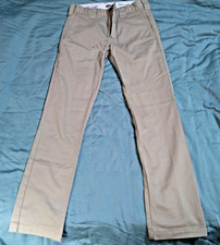 Dickie's Boys Skinny Straight Pants Size 14 Excellent Khaki