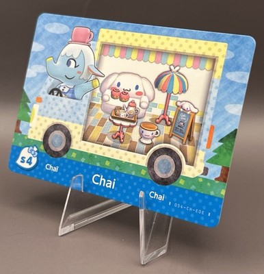 S4 Chai - Animal Crossing Amiibo Card - Sanrio Collaboration