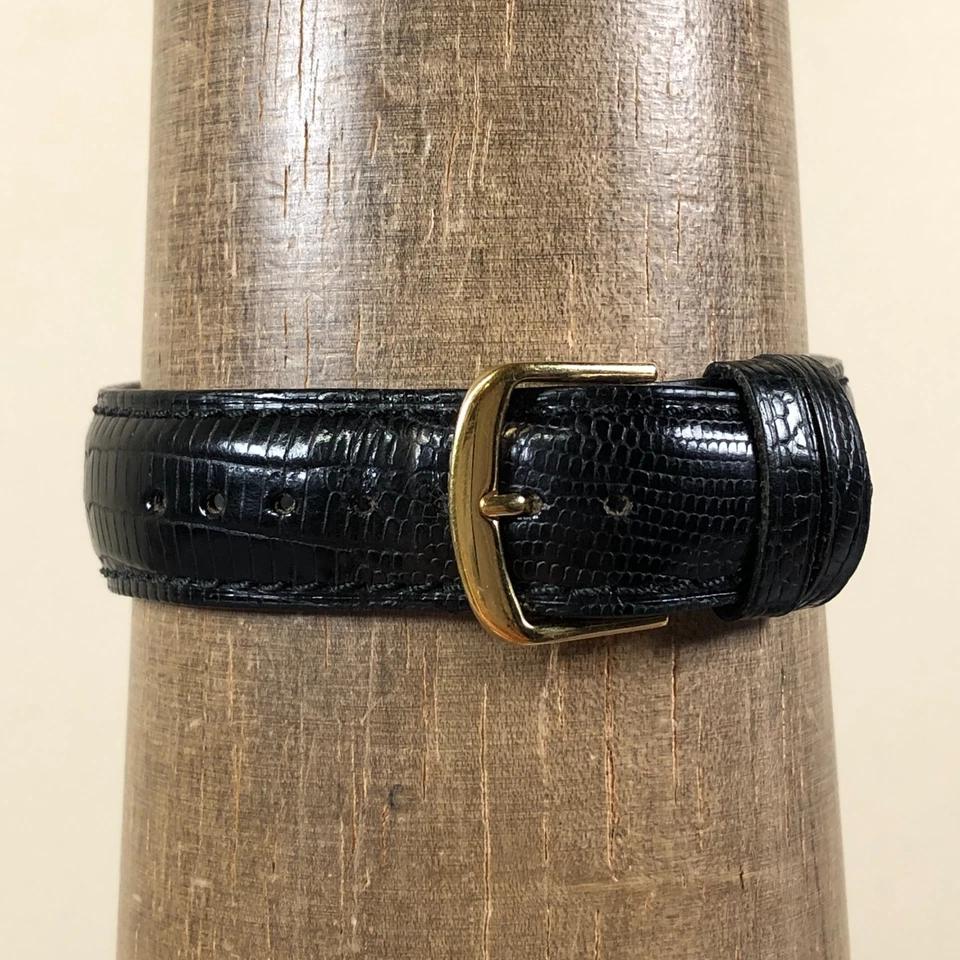 Reloj De Colección Maurice Lacroix Hombre 92127 Vestido Cuero Negro Cuarzo 34mm 7 1/4" Foto 4 de 4