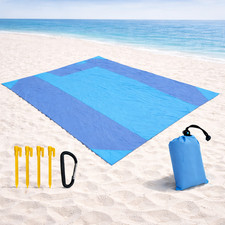 Stranddecke XXL 210x200 Picknickdecke sandfrei wasserdicht Camping Outdoor