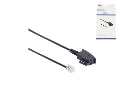 DINIC Telefonkabel TAE-F universal-Belegung, TAE-F Stecker auf #1906988