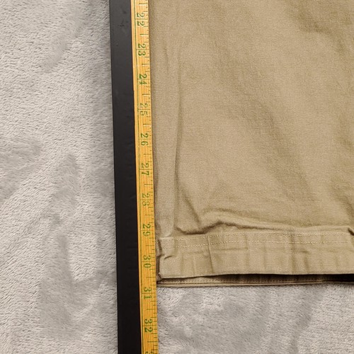 Duluth Trading Cargo Pants Flex Fire Hose Mens 32x32 Desert Khaki Relaxed Fit - Picture 14 of 14