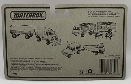 1990 Matchbox Trailers/Two Packs Ford Escort and Boat TP-115 - *Read - Picture 6 of 6