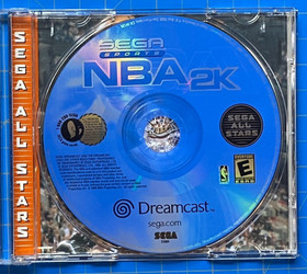NBA 2K [Sega All Stars] (Sega Dreamcast, 1999) - Tested, Working - No Reg Card
