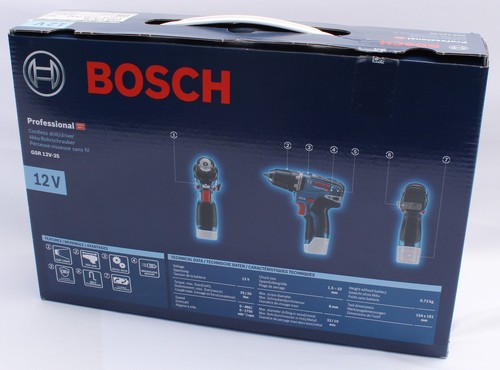 Taladro/destornillador inalámbrico Bosch Professional GSR 12v-35 - solo cuerpo (sin precio base) - Imagen 6 de 6