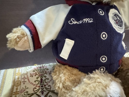 Disneyland Paris 20th Anniversary 2012 Plush Duffy Disney Bear Hat Jacket - Imagen 7 de 20