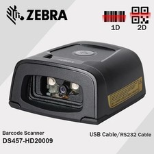 Zebra DS457-HD20009 Fixed Mount 1D/2D High-Density Barcode Scanner NEW