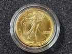 🌟2016-W Walking Liberty Half-Dollar 1/2 oz .9999 Gold Centennial Coin w/Capsule