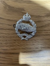 Vintage UK Royal Tank Regiment Anodised Staybrite Badge with lug 