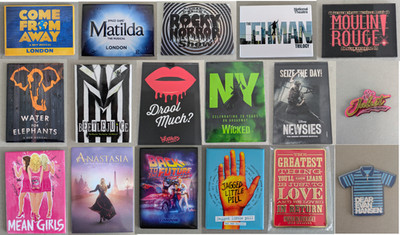 Musical Theatre Show Magnets - Broadway & West End