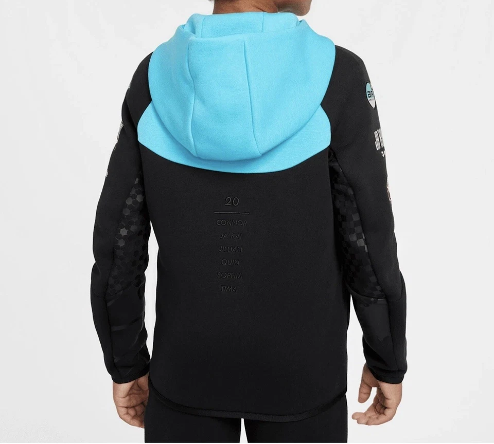 Niños Jóvenes Nike Tech Fleece x Doernbecher Estilo Libre M Cremallera Sudadera con Capucha 1B1891-010 Niño Foto 2 de 4