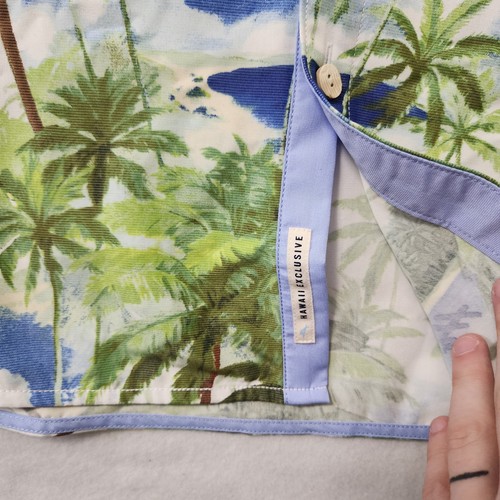 Tommy Bahama Hawaiihemd Herren 3XLT Tall Coconut Point Palm Tree Island Knopf - Bild 9 von 11