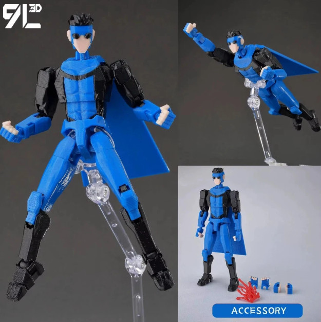 9l3d T13 Jointed Model Toy Doll Gift