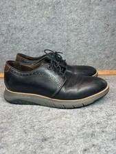 JOHNSTON MURPHY VAUGHN PLAIN TOE MEN'S SHOES 8.5 BLACK LEATHER