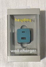 Heyday 2-Port 20W USB-A and USB-C Wall Charger - Teal